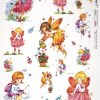 Rice Paper - Garden Fairies