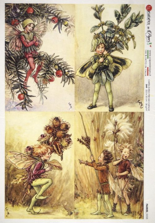 Rice Paper - Cicely Mary Barker: Fairies
