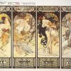 Rice Paper - Mucha: Four Seasons