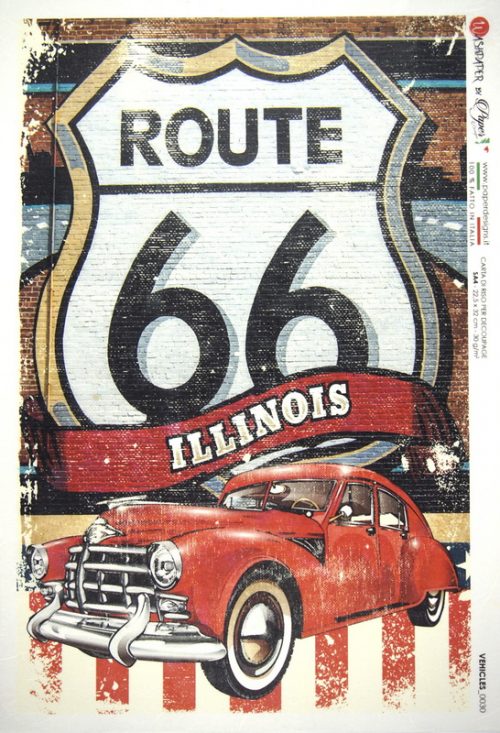 Rice Paper - Route 66 Illinois