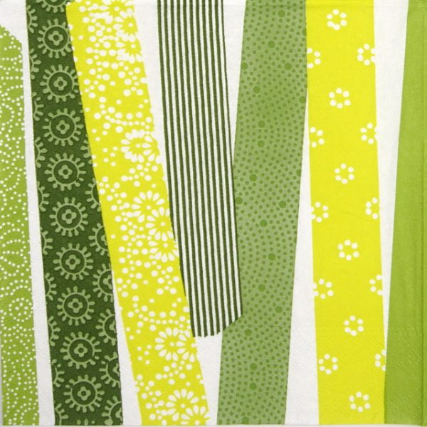 Paper Napkin - Patch Green