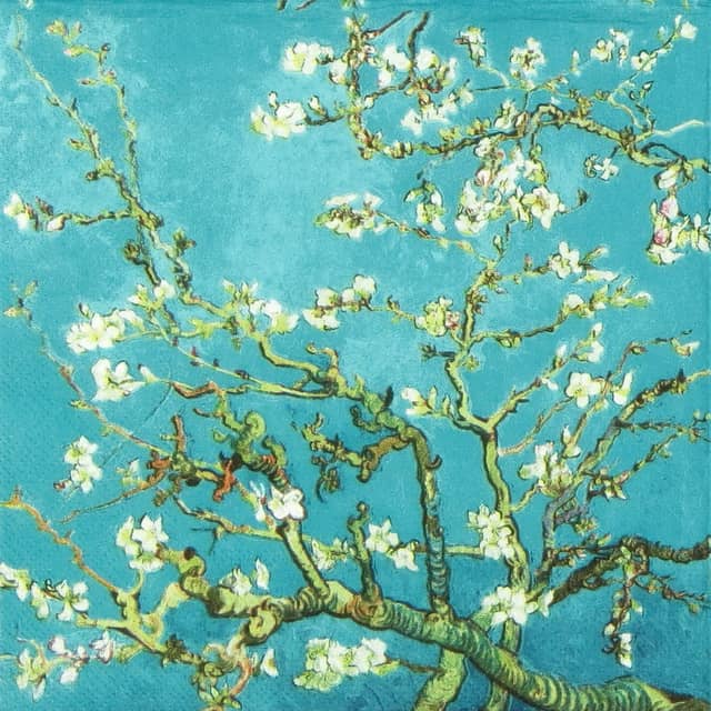 Paper Napkin - Van Gogh: Almond Blossom