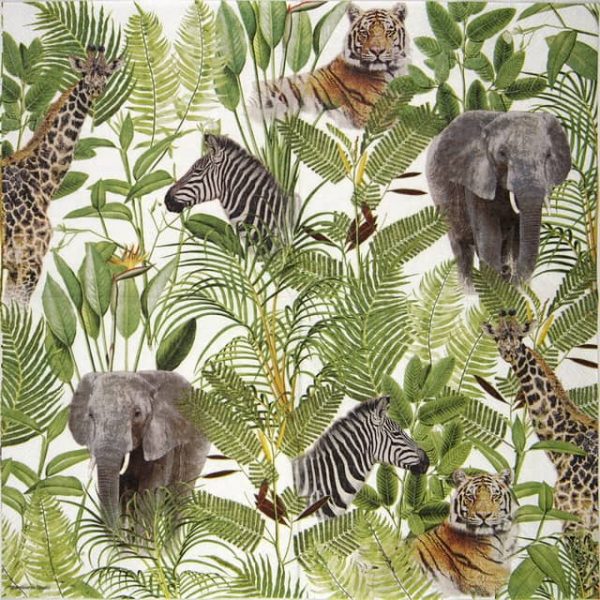 Lunch Napkins (20) - Safari