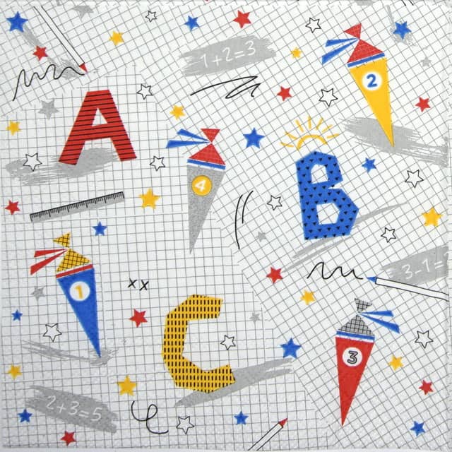 Paper Napkin - ABC