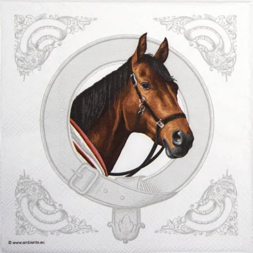 Cocktail Napkin - Classic Horses