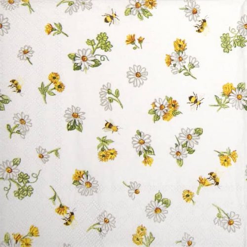 Cocktail Napkin - Daisy All Over