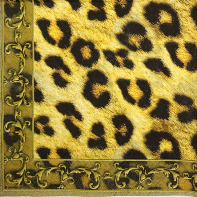 Paper Napkin - Leopard Ornament