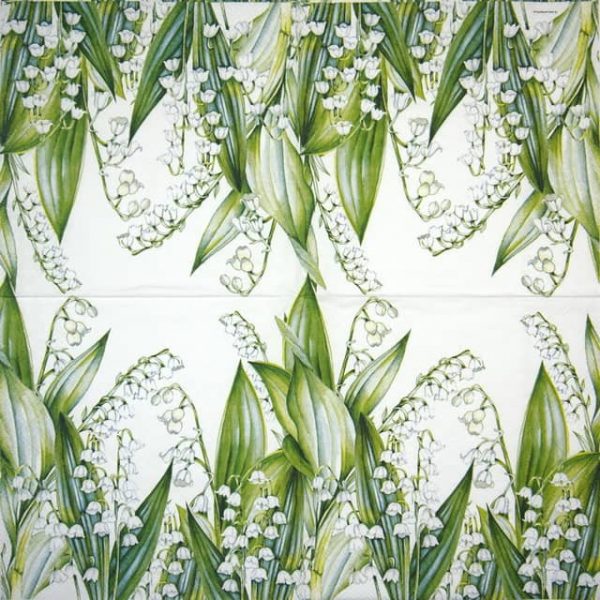 Single Paper Napkin - Sweet Lily - Image 2