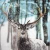 Lunch Napkins (20) - Deer Winter Scene