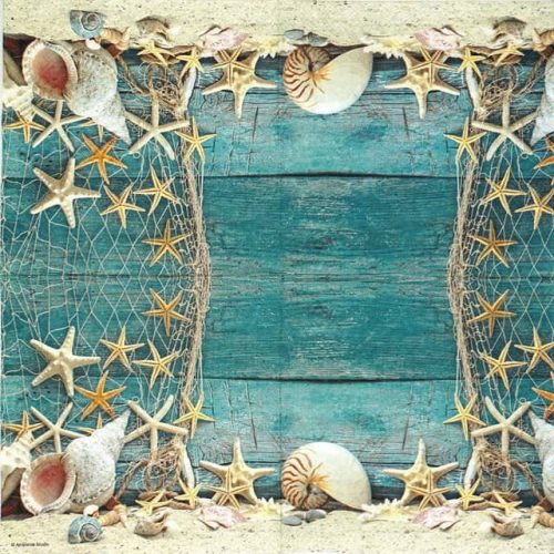 Paper Napkin - Starfish