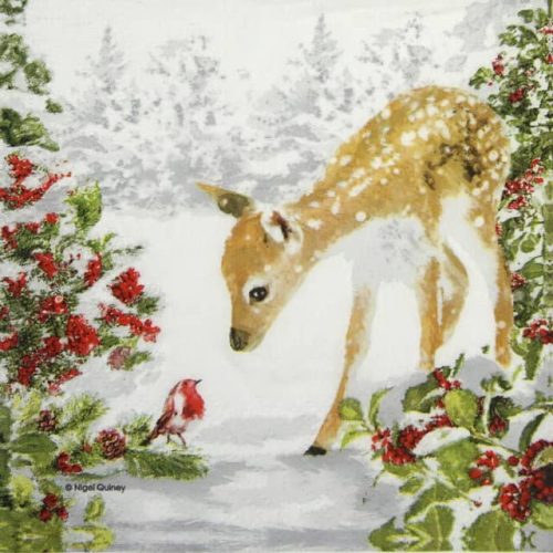 Paper Napkin - Nigel Quiney: Bambi