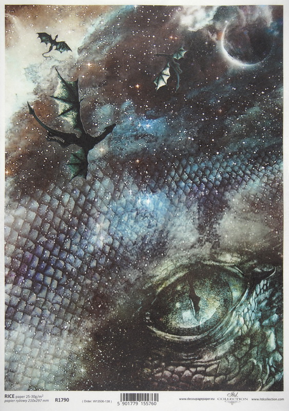 Rice Paper - The Dragon's eyes