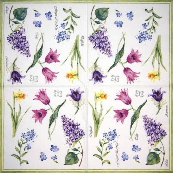 Paper Napkin - Collezione Floreale Primavera