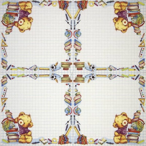 Paper Napkin - Cute Back to School - Image 2
