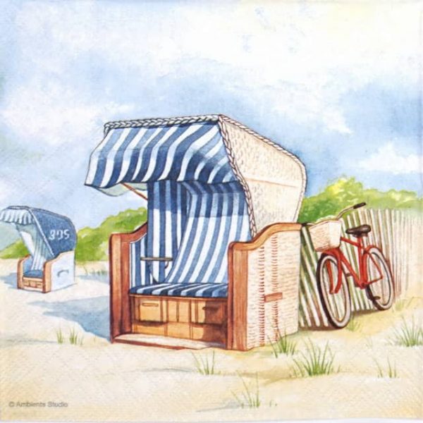 Paper Napkin - Day at the beach