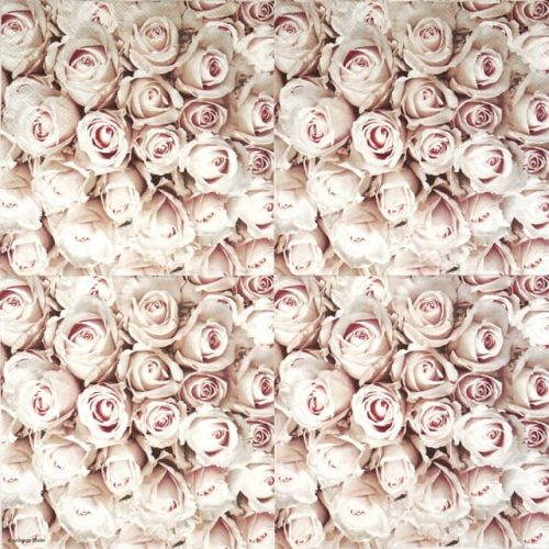 Paper Napkin - Pastel Roses