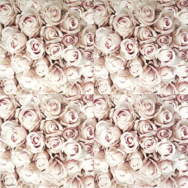 Paper Napkin - Pastel Roses