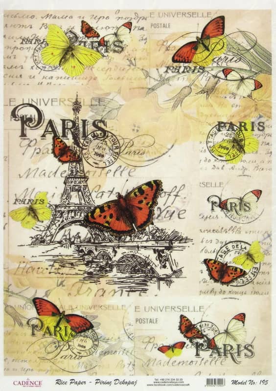 Rice Paper - My Love Paris