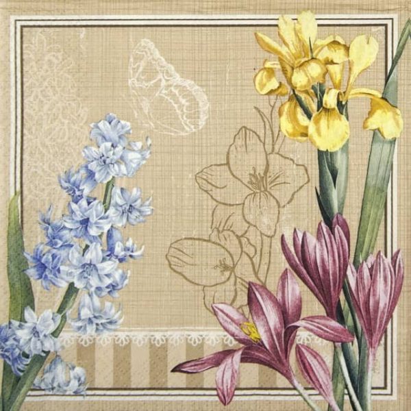 Lunch Napkins (20) - Spring Scene