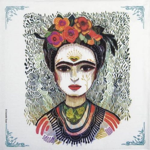 Lunch Napkins (20) - Danielle Duer: Frida: Memory the Heart