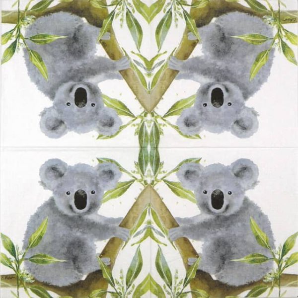Paper Napkin - Carola Pabst: Tropical Koala Bear