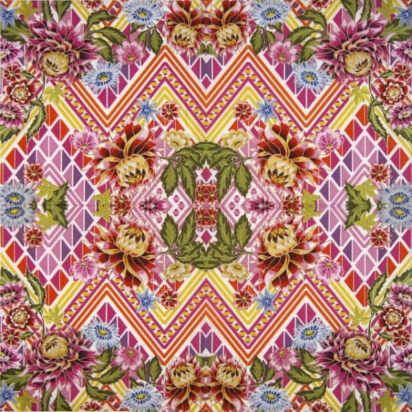 Paper Napkin - Mexican Flowers - Image 2