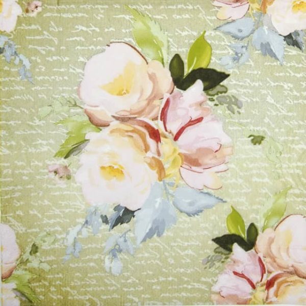Lunch Napkins (20) - Vintage Roses