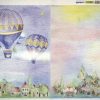 Rice Paper - Mongolfiere 35x50cm