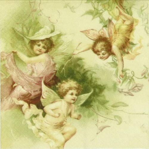 Paper Napkin - Romantic Angels