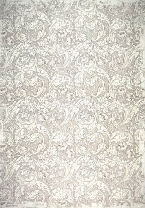 Stamperia A/3 Rice Paper - Wallpaper