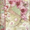 Rice Paper - Pink Orchid - DFSA4512 - Stamperia
