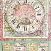 Rice Paper - Clock - DFSA4513 - Stamperia