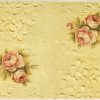 Rice Paper - Vintage Roses on Lace