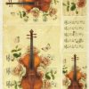Rice Paper - Roses and Violin