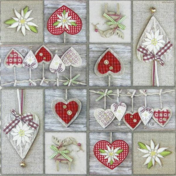 Paper Napkin - Edelweiss Decorations