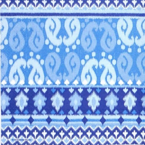 Paper Napkin - Amara Blue Ornament