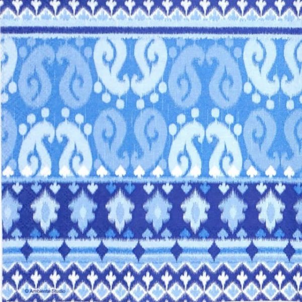 Paper Napkin - Amara Blue Ornament