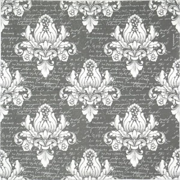 Paper Napkin - Barok Grey