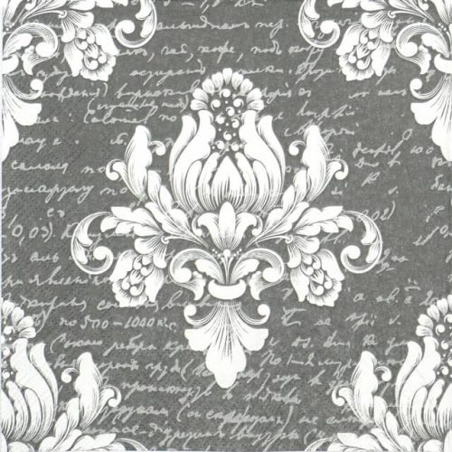 Paper Napkin - Barok Grey