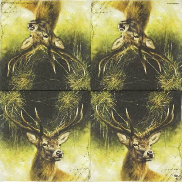 Paper Napkin - Proud Deer - Image 2