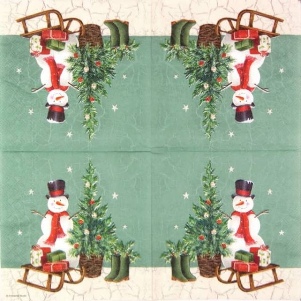 Lunch Napkins (20) - Winter Scene