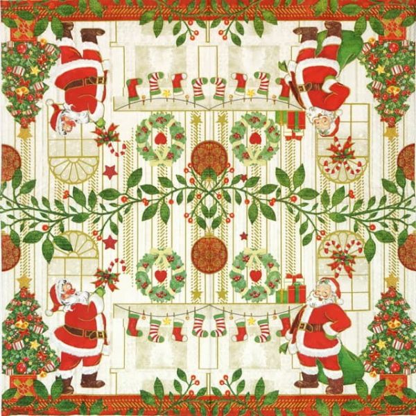 Paper Napkin - Gifts are Coming - Image 2