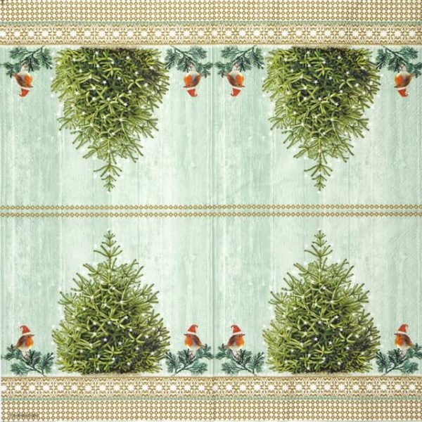 Lunch Napkins (20) - Little Robins at the Tree