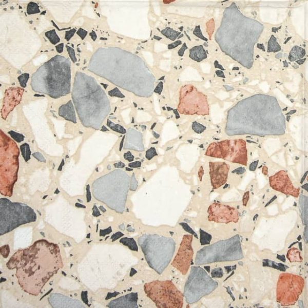 Paper Napkin - Terrazzo cream