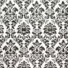 Rice Paper - Black & White Wallpaper Stamperia DFSA4192