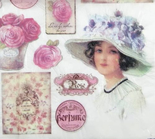 Stamperia Rice Paper - Fragrance (50 x 50cm)