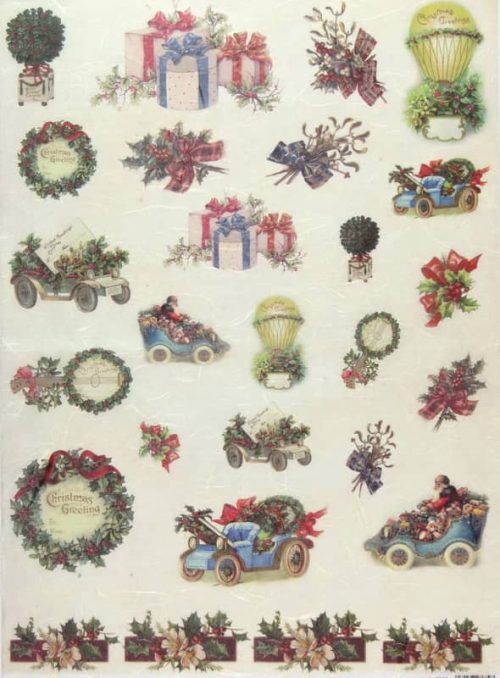 Rice Paper - Christmas Greeting