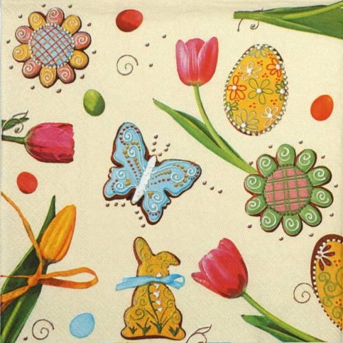 Paper Napkin - Spring & Easter