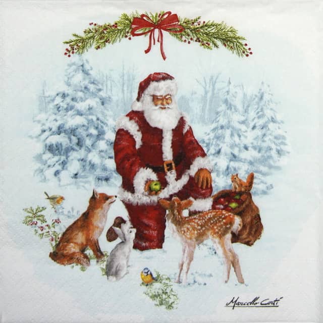 Paper Napkin - Christmas Carol