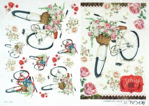 Rice Paper - Spring Time Bike